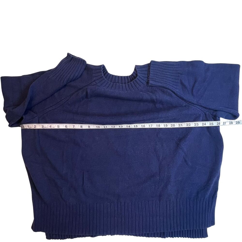 Old Navy Sweater Lot Womens XXL Blue Red Black Crewneck Preppy Tops School Shirt - Picture 5 of 16